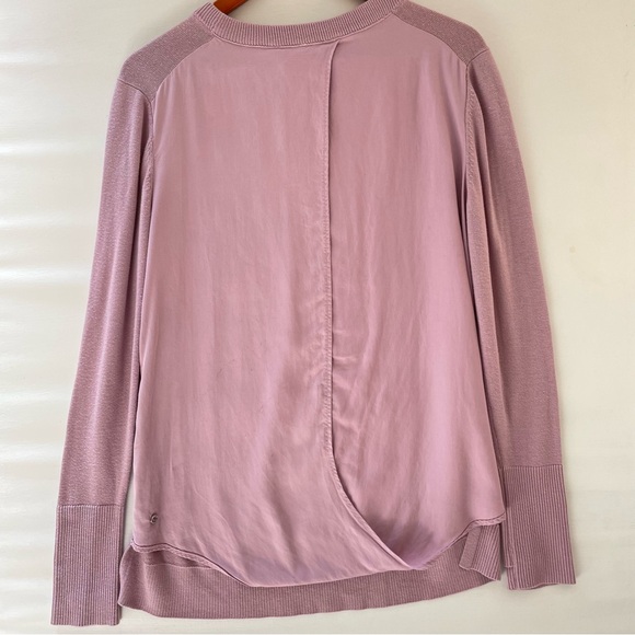 Lululemon Antoinette Still At Ease Women Cashmere Blend Pullover Sweater Size 10 - Picture 2 of 11